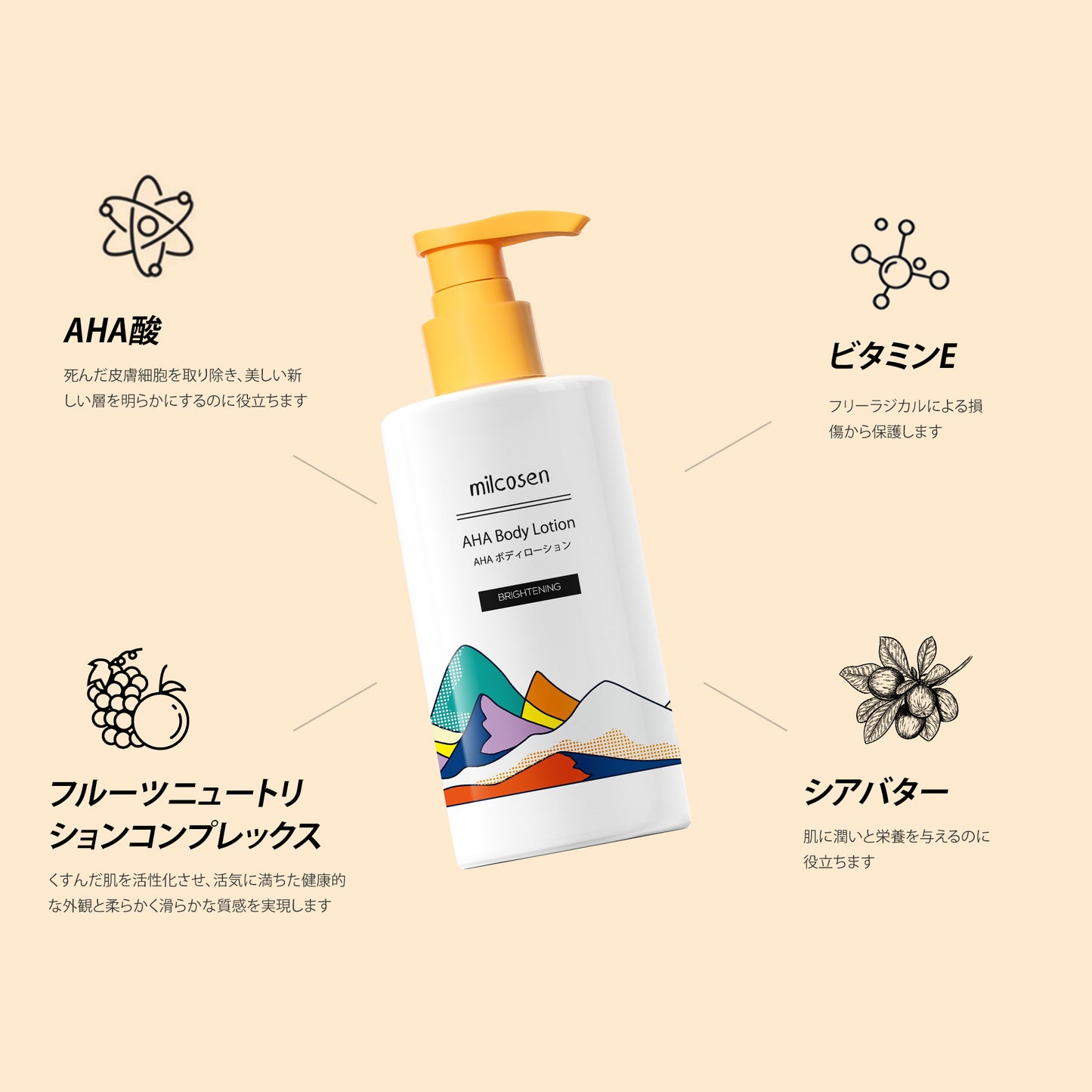 Brightening & Moisture Body Lotion Duo